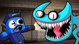 RAINBOW FRIENDS PRISON! (Blue Arrested Cyan?)