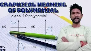 Graphical Meaning of Polynomial Class 10 Maths | Maths chapter 2  polynomial CBSE Board Exam 2023-24