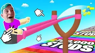 ПРОЛЕТИ на РОГАТКЕ в ROBLOX ! 😱