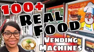 Eating Only Vending Machine Food  in Japan
