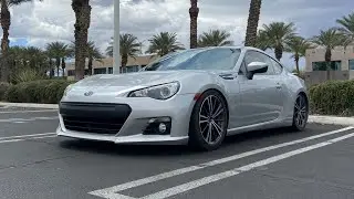 SLAMMING THE BRZ! (BC Racing coilover install)