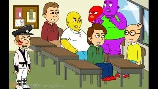 Barney sings the I love you song in class/gets grounded