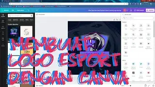CARA MEMBUAT LOGO GAMING/LOGO ESPORT DENGAN CANVA | SolusiPintar