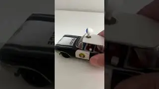 Жестяная, инерционная машина Police, Япония