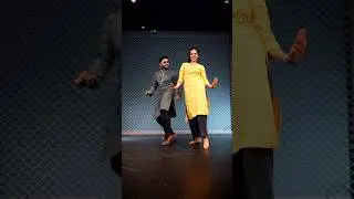 Gulabi Sharara | Tejas & Ishpreet | #dancefitlive #trending #gulabisharara #tejpreet #ytshorts