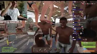 xQc has a Fan Meetup in Rust
