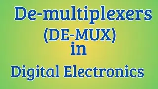 #De-multiplexers in digital electronics #btech #btechlife #de #dld #dsd #ece