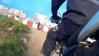 Медленно по лесу на Honda Africa Twin