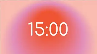 Red Aura 15 min timer
