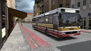 🚍 [ OMSI 2 ] MB - 0407 / Map Julingen v5 - Ligne  545 Postamt ➡ Gymnasium