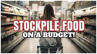 Emergency Prepper Pantry Stockpile | How To Stock Up On A Budget