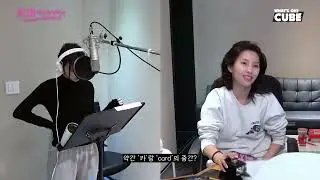 [SUB ESP] (G)I-DLE - '퀸카 (Queencard)' Recording Behind / Detrás de la grabación de 'Queencard'