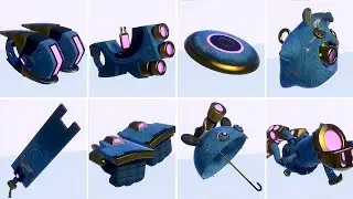 Mario + Rabbids The Last Spark Hunter DLC - All Weapon Skins Locations