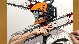 Learn to Draw Chainsaw Man – Ultimate Anime Art Tutorial