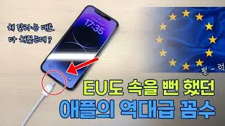 EU도 속을 뻔 했던 애플의 역대급 꼼수는 바로 