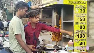 #chicken shawarma test karenge 🤤