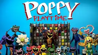 Making ALL POPPY PLAYTIME CHARACTERS with POLYMER CLAY ★ POPPY PLAYTIME COMPILATION