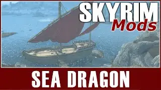 Skyrim SE Mods - Sea Dragon