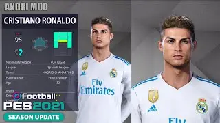 PES 2021 - DOWNLOAD FACE CRSTIANO RONALDO ICONIC MOMENT 2017/2018