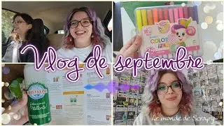 MONTHLY VLOG SEPTEMBRE 2024 - Essayons de reprendre le rythme des vlogs mensuels !
