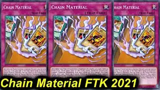 【YGOPRO】CHAIN MATERIAL FTK NEW SUPPORT DECK 2021