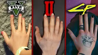 CRAZY DETAILS! #4 | GTA5 vs. RDR2 vs. Cyberpunk2077