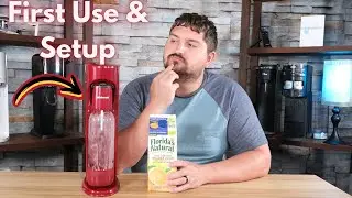 First use and setup of the Drinkmate Omnifizz