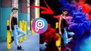 Smoke Effect | Picsart Photo Editing