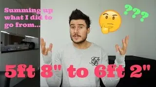 Summing up how I went From 5ft 8