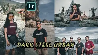 TUTORIAL EDIT DARK STEEL URBAN LIGHTROOM MOBILE | FREE PRESET