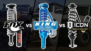 King vs Fox vs Icon - Baseline Off the Shelf Shock Behaviors