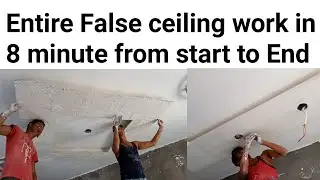 Step by step Pop false ceiling Installation | POP False Ceiling  कैसे करते हैं ?