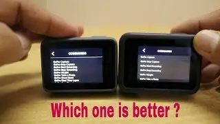 GoPro voice commands || Comparison between Hero 7 silver & Hero 8 || Which one is better ?