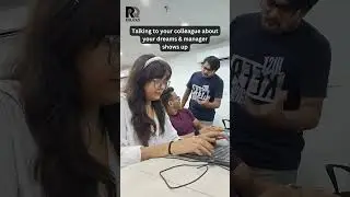 sir, aap right nahi ho, bas mujhse thode different ho😌 #officereels #officefuntime #managermemes