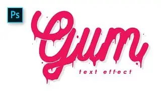 How to Create a Lettering with Melt Text Effect in Photoshop - Photoshop Tutorials