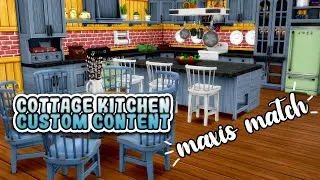 The Best Cottage Kitchen Custom Content For The Sims 4 + CC LINKS