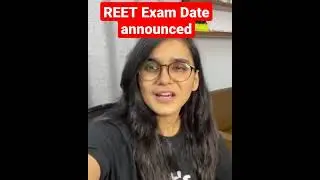 Reet Exam date announced | By Himanshi Singh || Rajasthan TET