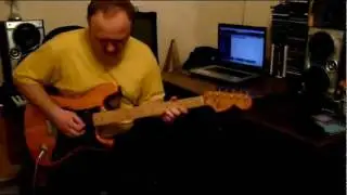 Mat Bloyd 12 bar blues with Roland Cube 30