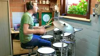 Niels Destadsbader & Regi - De Wereld Draait Voor Jou [Drum Cover] [4K]