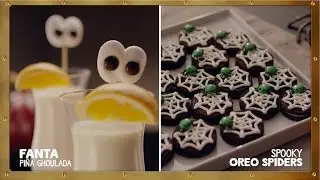 Fanta Pina Ghoulada + Spooky OREO Spiders