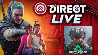 🔴 LIVE ❗️ Witcher 4 Details + GTA 6 on Game Pass Update | Delta Force Hawk Ops