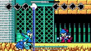Friday Night Funkin Mega Man: Funkin Heroes Mod - Steel N Fire.