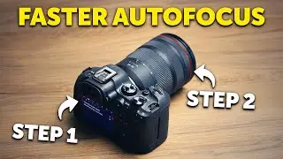 BOOST the Autofocus on Canon R6 Mark II