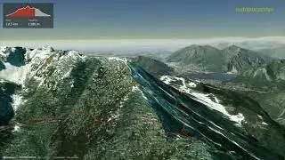 Lecco - Piani d'Erna - Rifugio Azzoni ∆ hiking trails ∆ 3d-trail.com/italy/