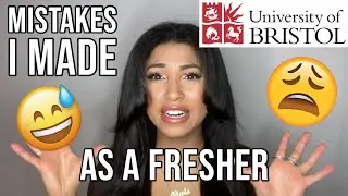 Mistakes I made as a fresher/ first year at uni!