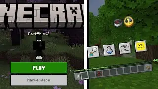 Minecraft New Ui Mod Mcpe Download 1.20+ || 1.20+ Pocket UseFul Mod In Minecraft