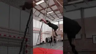 How many rolls do you think I can do? #short #aerialhoop