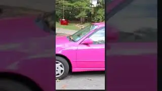 PINK CAR PRANK #shorts