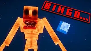 Minecraft HORROR BINGO is...TERRIFYING!