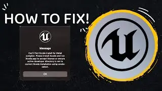 How To Fix Can't Find Xcode Install For Metal Compiler in MacOS
